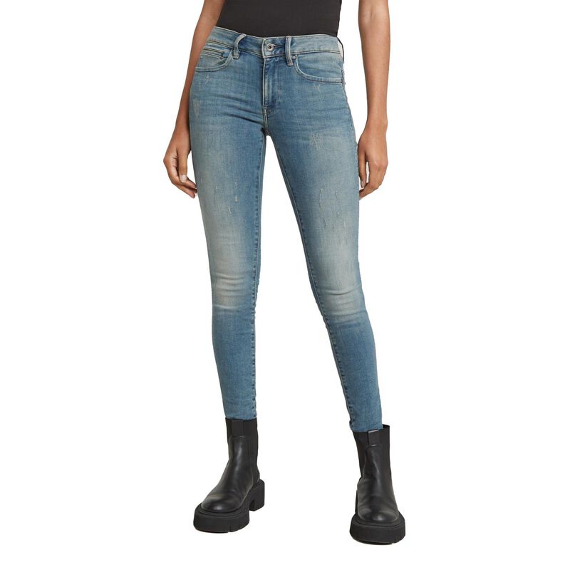 G-Star Midge Zip Mid Skinny Jeans image number 0
